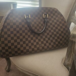 Authentic Louis Vuitton Damier Ebene Ribera GM
